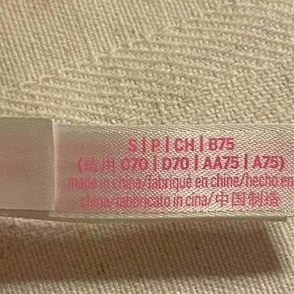 Victorias Secret Smocked Triangle Small Bralette Lace Floral Festival Indie Rave - Picture 5 of 8